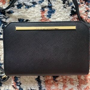 NWT Steve Madden Black Crossbody Bag